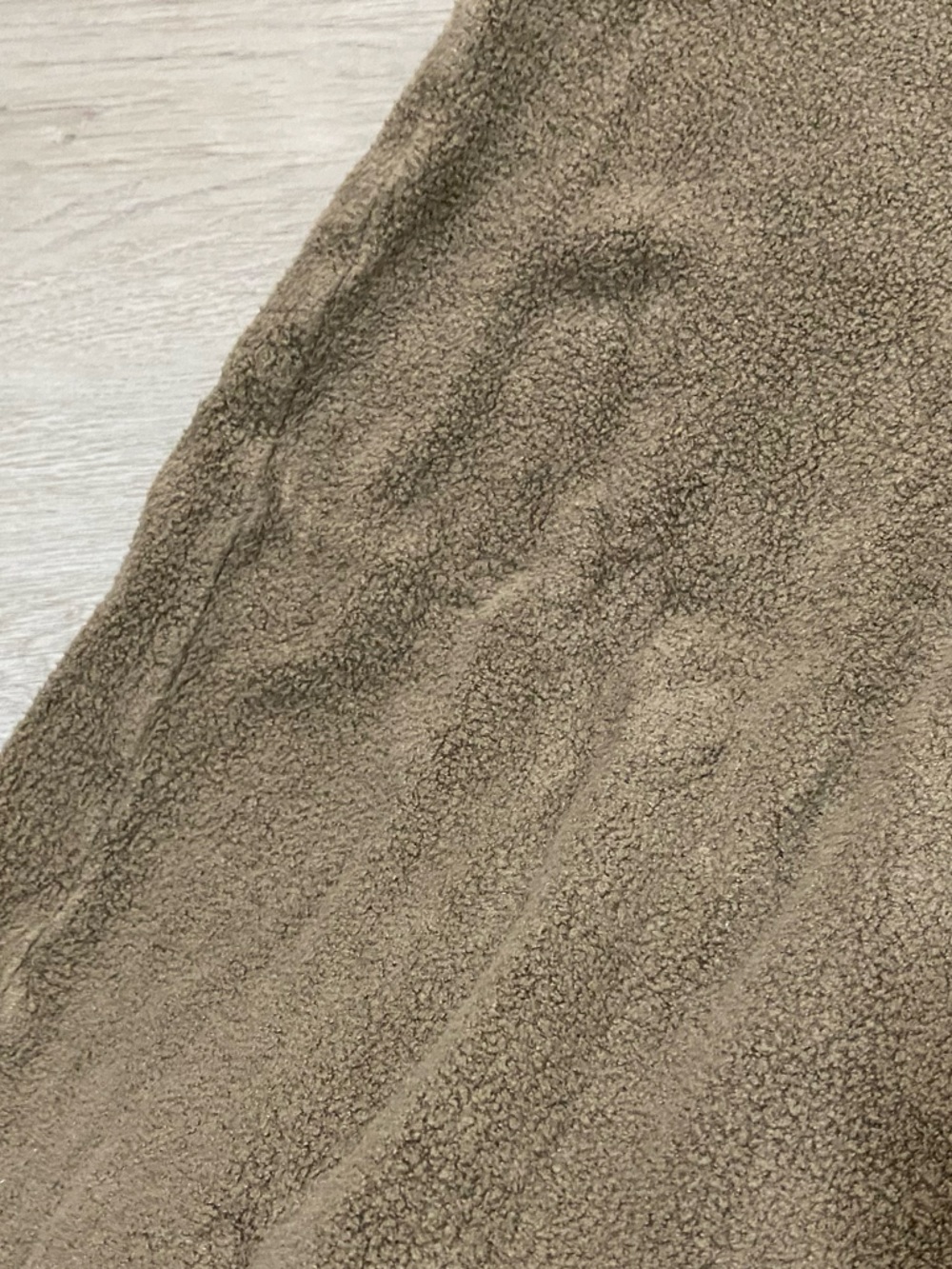 Bryn Walker Wide Leg Plush Capris Khaki Color Lagenlook Women’s Large Read - Picture 3 of 10
